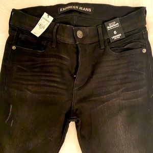 Express Skinny Black Jeans
